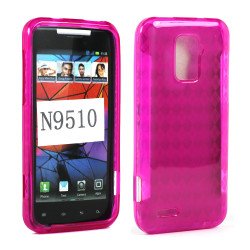 ZTE Boost Warp 4G N9510 TPU Gel Case (Hot Pink)